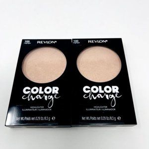 2x Revlon Color Charge Highlighter #100 Highlight 0.29 oz Each